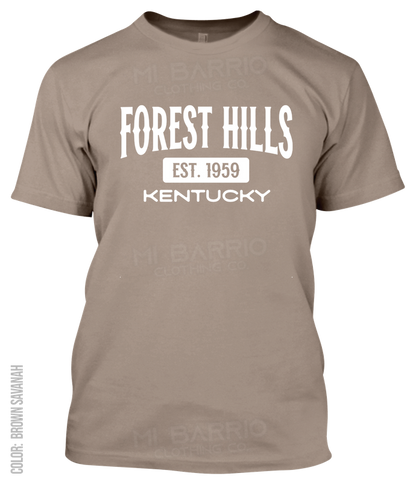 Forest Hills, Kentucky Athletic T-Shirt
