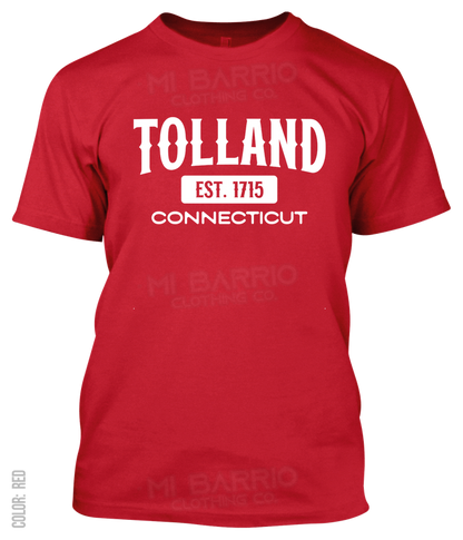 Tolland, Connecticut Athletic T-Shirt