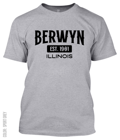 Berwyn, Illinois Athletic T-Shirt
