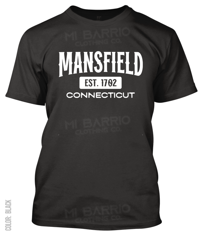 Mansfield, Connecticut Athletic T-Shirt