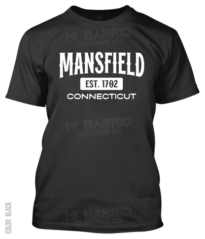 Mansfield, Connecticut Athletic T-Shirt