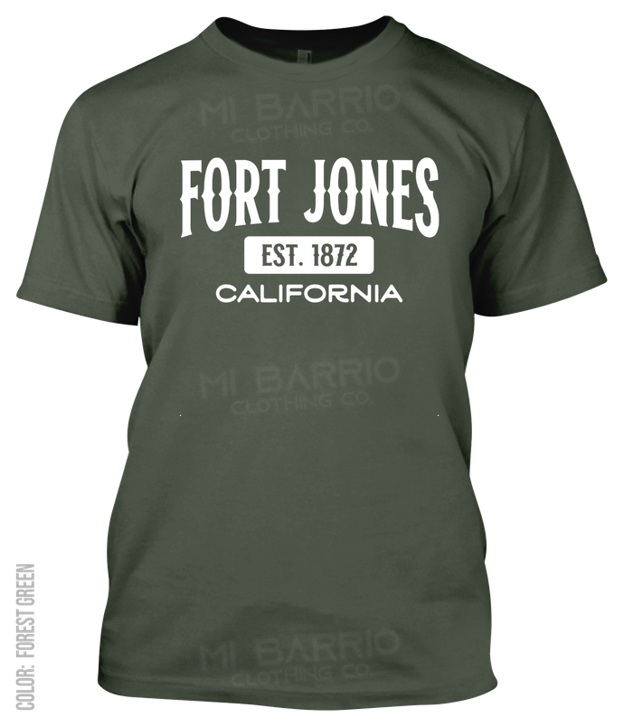 Fort Jones, California Athletic T-Shirt