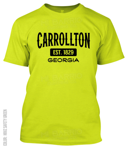 Carrollton, Georgia Athletic T-Shirt