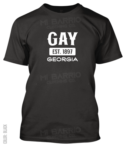 Gay, Georgia Athletic T-Shirt