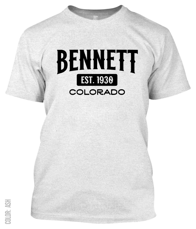 Bennett, Colorado Athletic T-Shirt