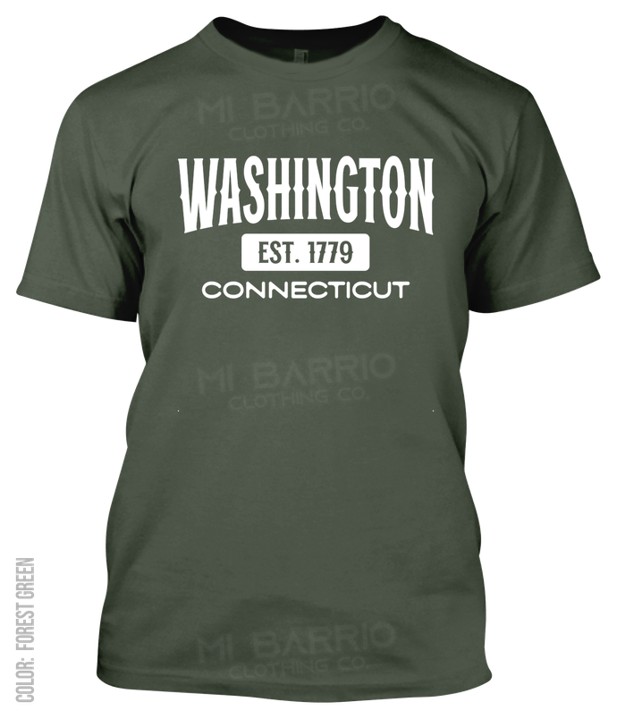 Washington, Connecticut Athletic T-Shirt