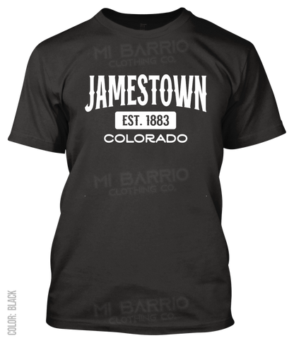 Jamestown, Colorado Athletic T-Shirt