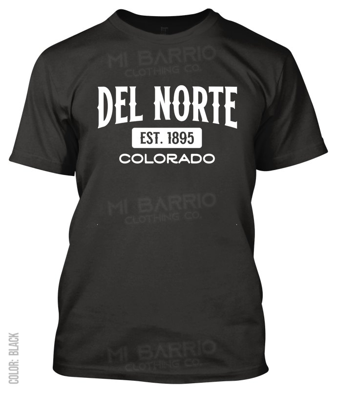 Del Norte, Colorado Athletic T-Shirt