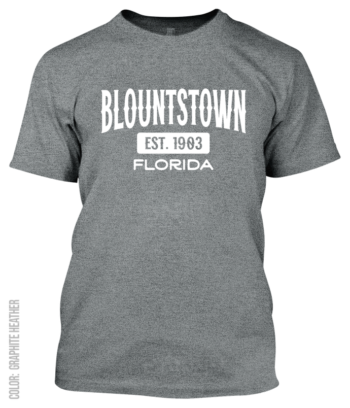 Blountstown, Florida Athletic T-Shirt