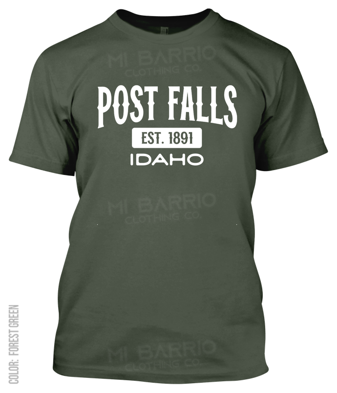 Post Falls, Idaho Athletic T-Shirt