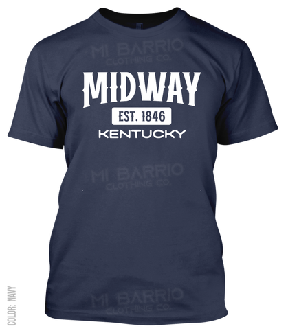 Midway, Kentucky Athletic T-Shirt