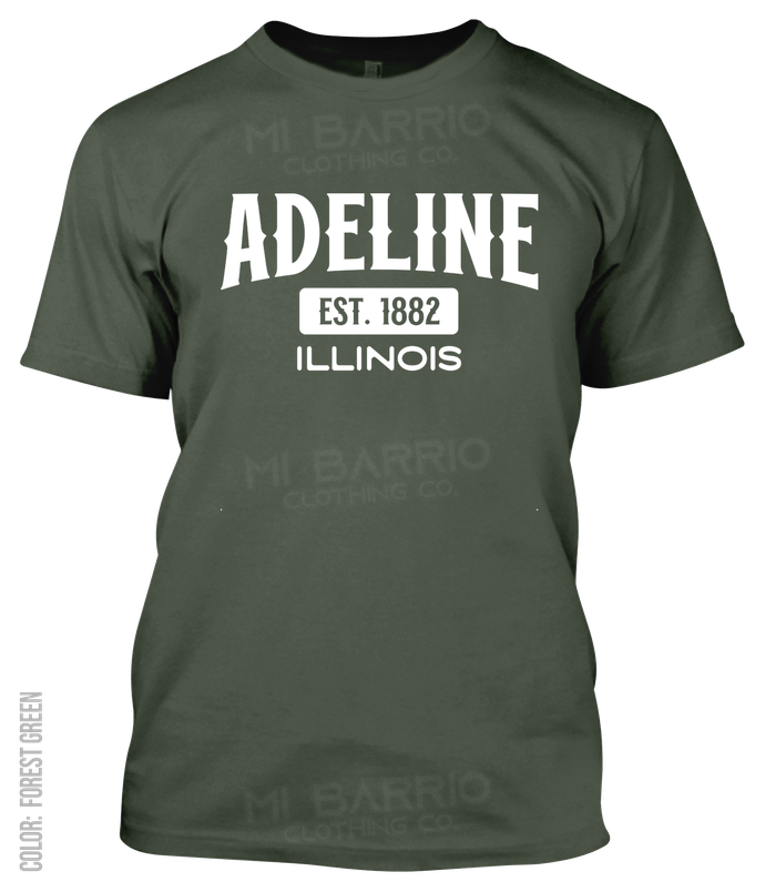 Adeline, Illinois Athletic T-Shirt