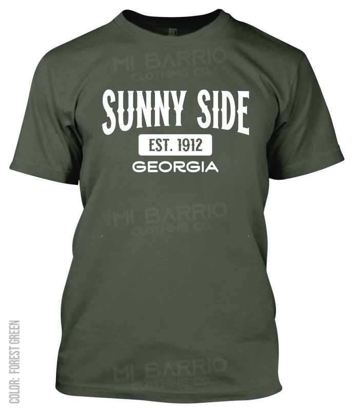 Sunny Side, Georgia Athletic T-Shirt