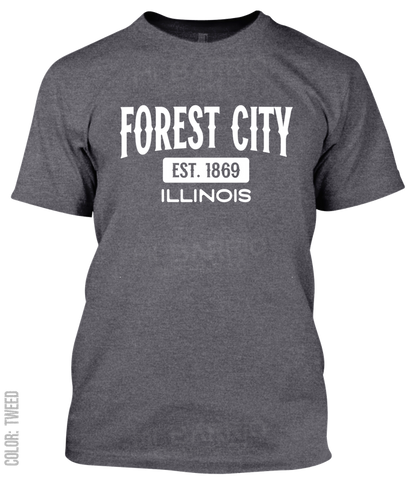 Forest City, Illinois Athletic T-Shirt