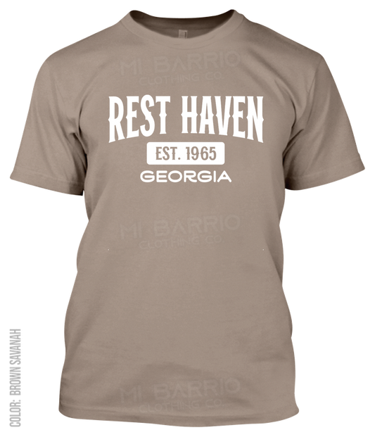 Rest Haven, Georgia Athletic T-Shirt