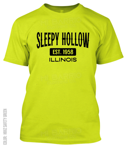 Sleepy Hollow, Illinois Athletic T-Shirt