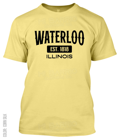 Waterloo, Illinois Athletic T-Shirt