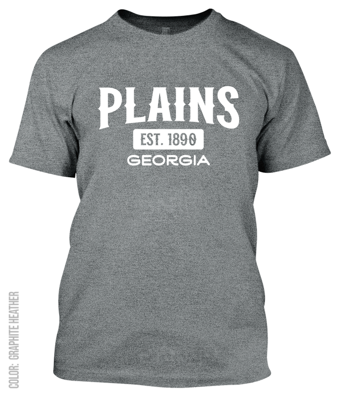 Plains, Georgia Athletic T-Shirt