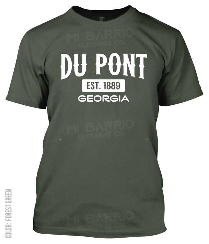 Du Pont, Georgia Athletic T-Shirt