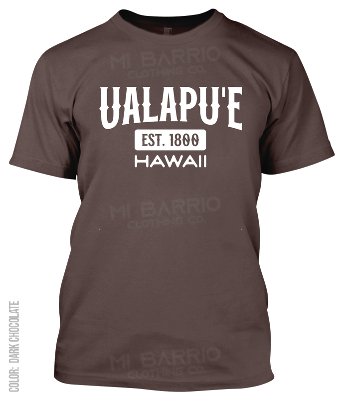 Ualapu'e, Hawaii Athletic T-Shirt