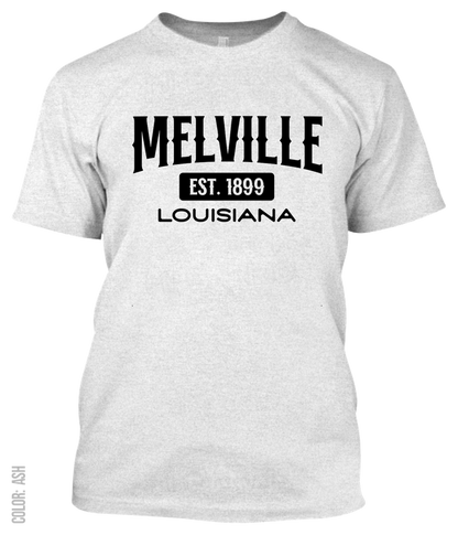 Melville, Louisiana Athletic T-Shirt