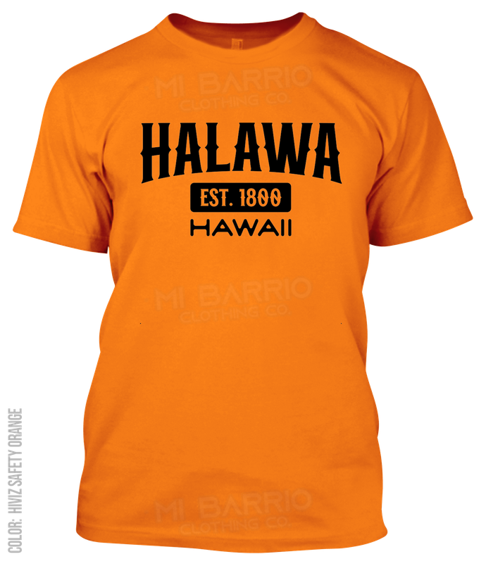Halawa, Hawaii Athletic T-Shirt