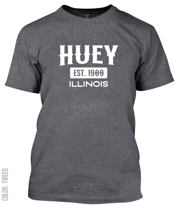 Huey, Illinois Athletic T-Shirt