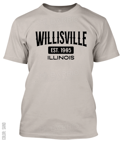 Willisville, Illinois Athletic T-Shirt
