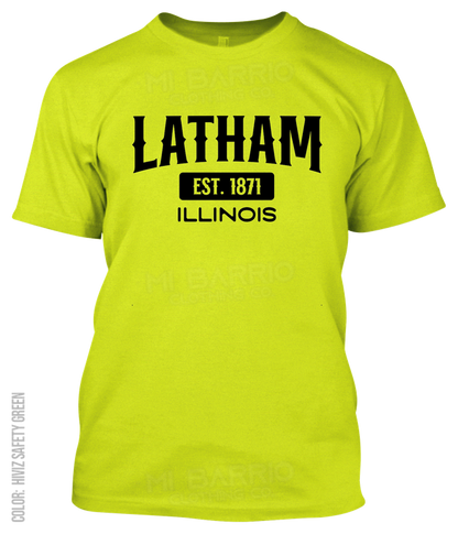Latham, Illinois Athletic T-Shirt