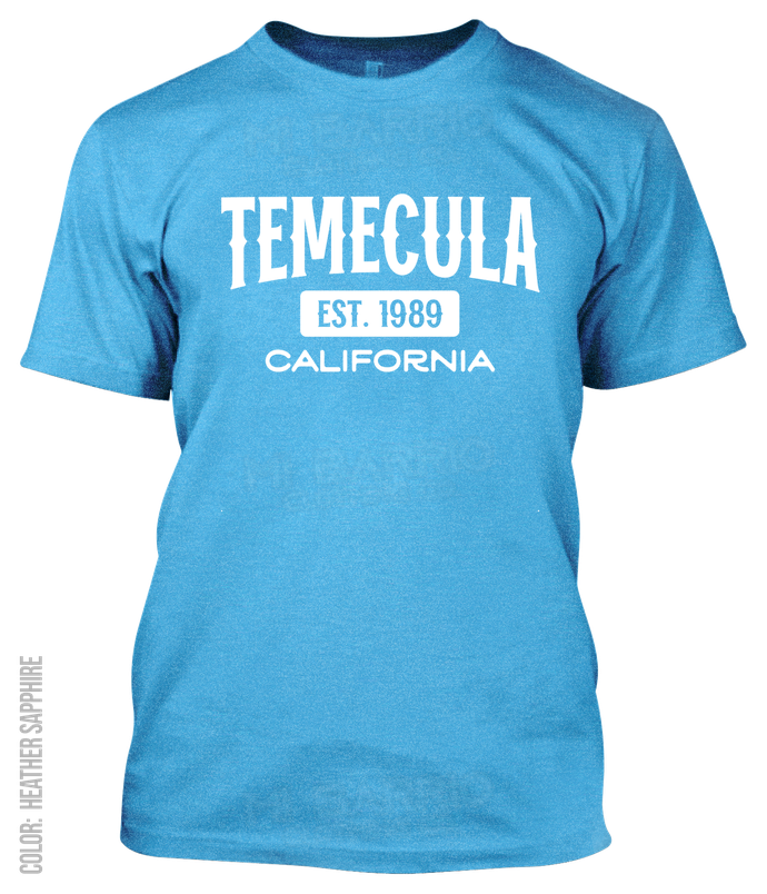 Temecula, California Athletic T-Shirt