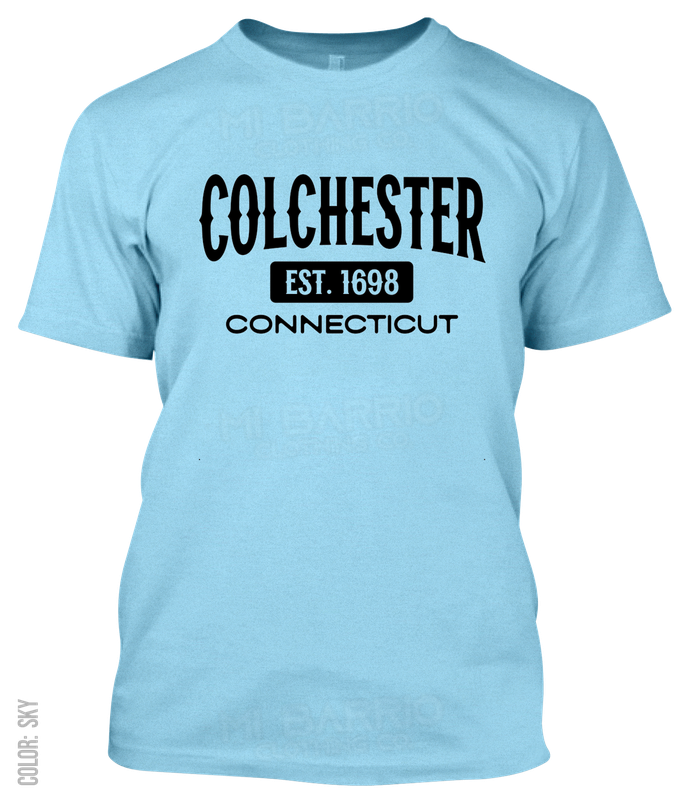Colchester, Connecticut Athletic T-Shirt