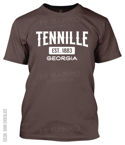 Tennille, Georgia Athletic T-Shirt