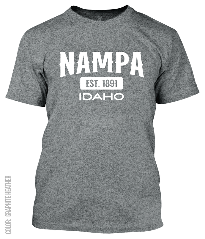 Nampa, Idaho Athletic T-Shirt