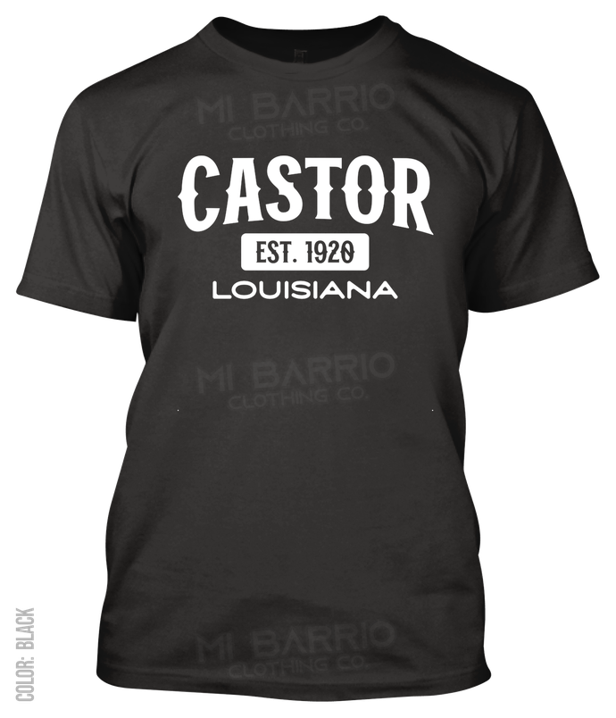 Castor, Louisiana Athletic T-Shirt