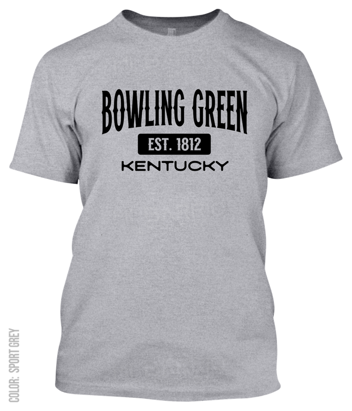 Bowling Green, Kentucky Athletic T-Shirt