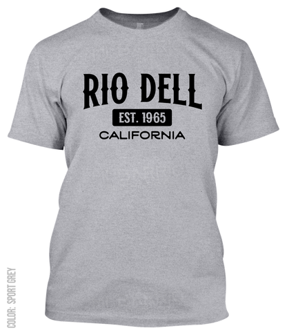 Rio Dell, California Athletic T-Shirt