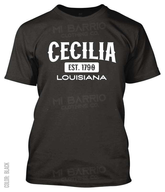 Cecilia, Louisiana Athletic T-Shirt