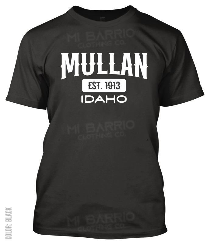 Mullan, Idaho Athletic T-Shirt