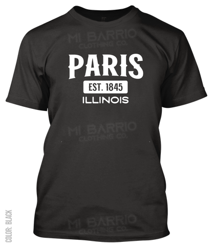 Paris, Illinois Athletic T-Shirt