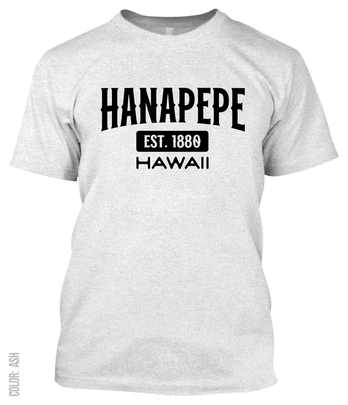 Hanapepe, Hawaii Athletic T-Shirt
