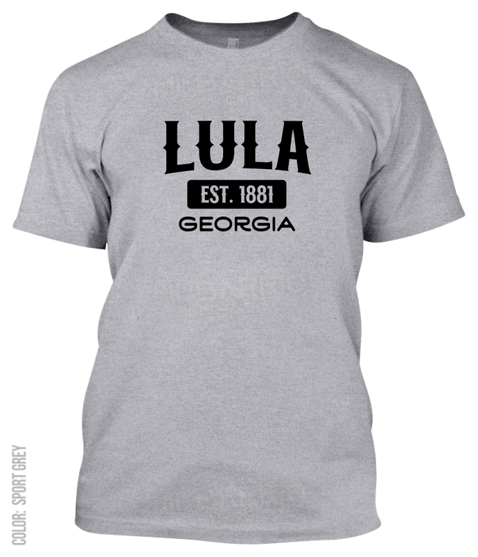 Lula, Georgia Athletic T-Shirt