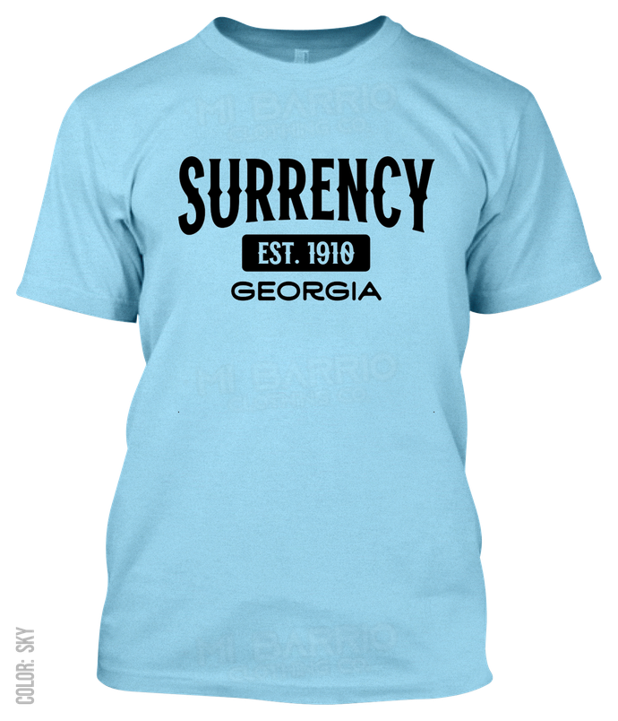 Surrency, Georgia Athletic T-Shirt