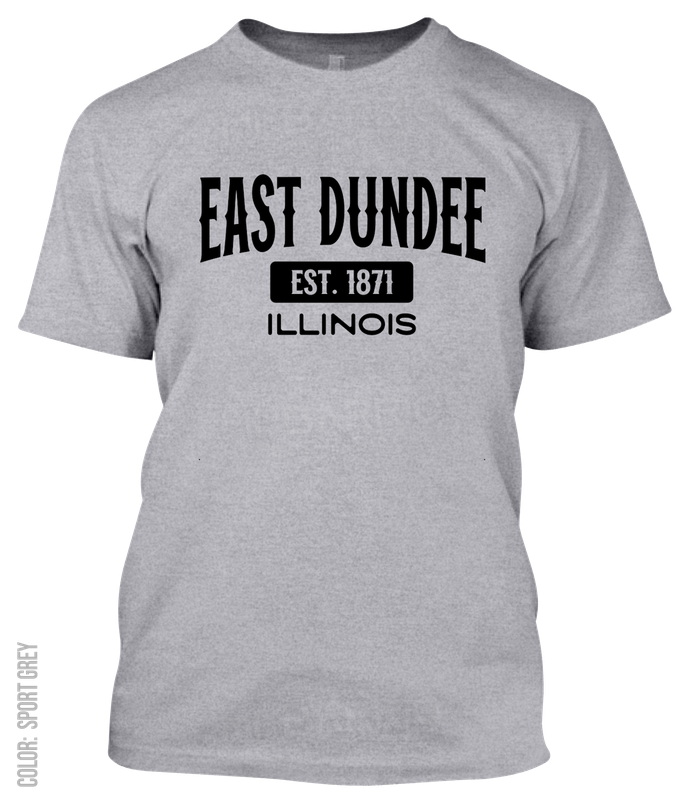 East Dundee, Illinois Athletic T-Shirt