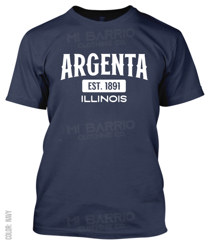 Argenta, Illinois Athletic T-Shirt