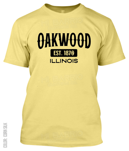 Oakwood, Illinois Athletic T-Shirt
