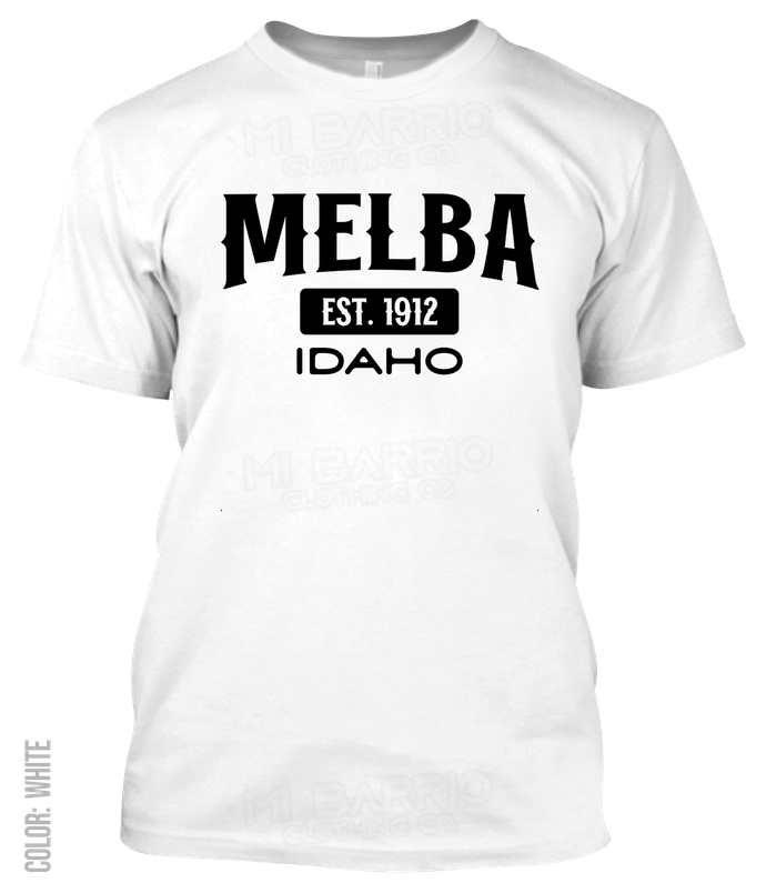 Melba, Idaho Athletic T-Shirt