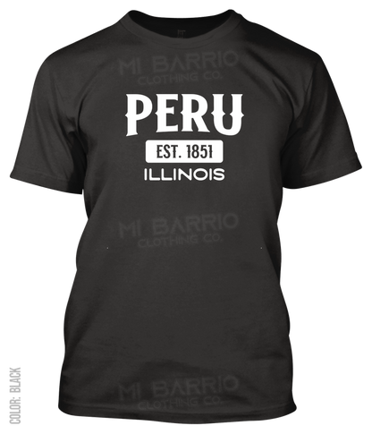 Peru, Illinois Athletic T-Shirt