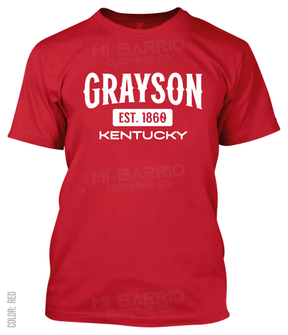 Grayson, Kentucky Athletic T-Shirt