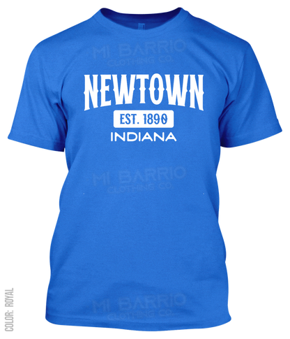 Newtown, Indiana Athletic T-Shirt