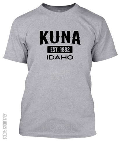 Kuna, Idaho Athletic T-Shirt